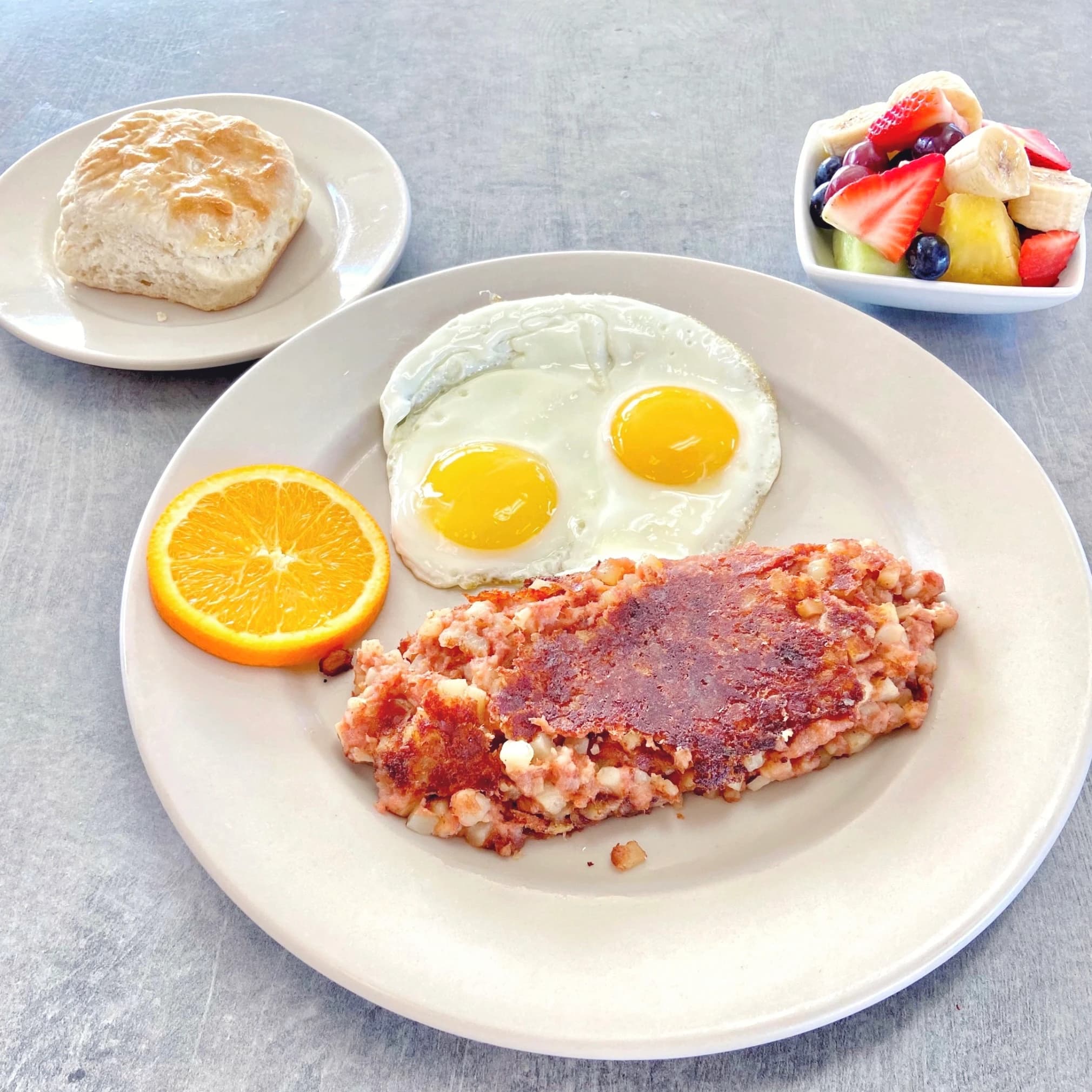 Corned Beef Hash and Eggs